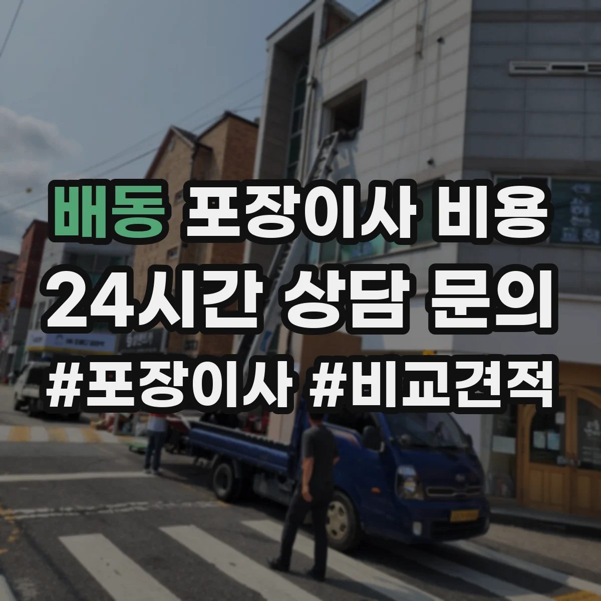 배동 포장이사 비용
