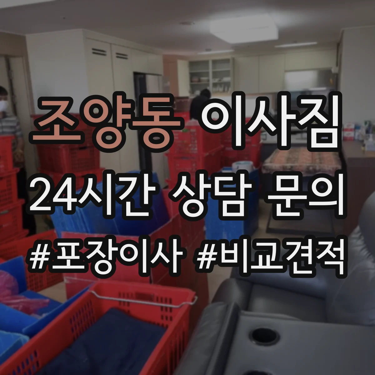 조양동 이사짐