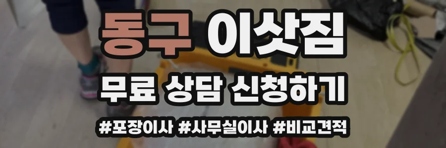 동구 이삿짐