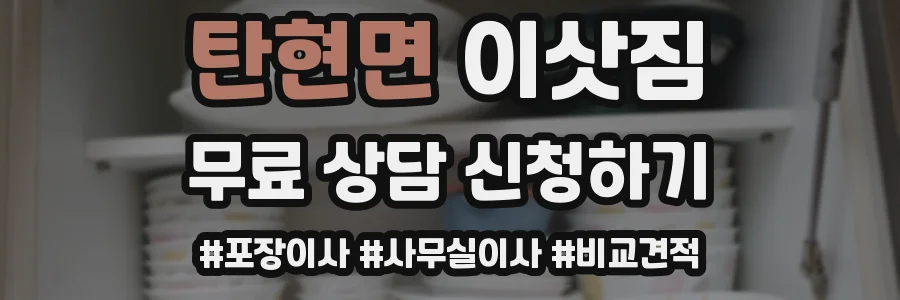 탄현면 이삿짐