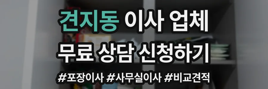 견지동 이사 업체