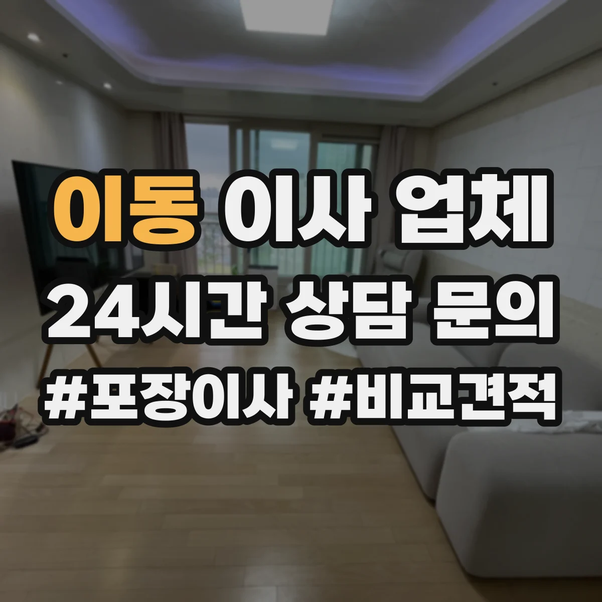 이동 이사 업체