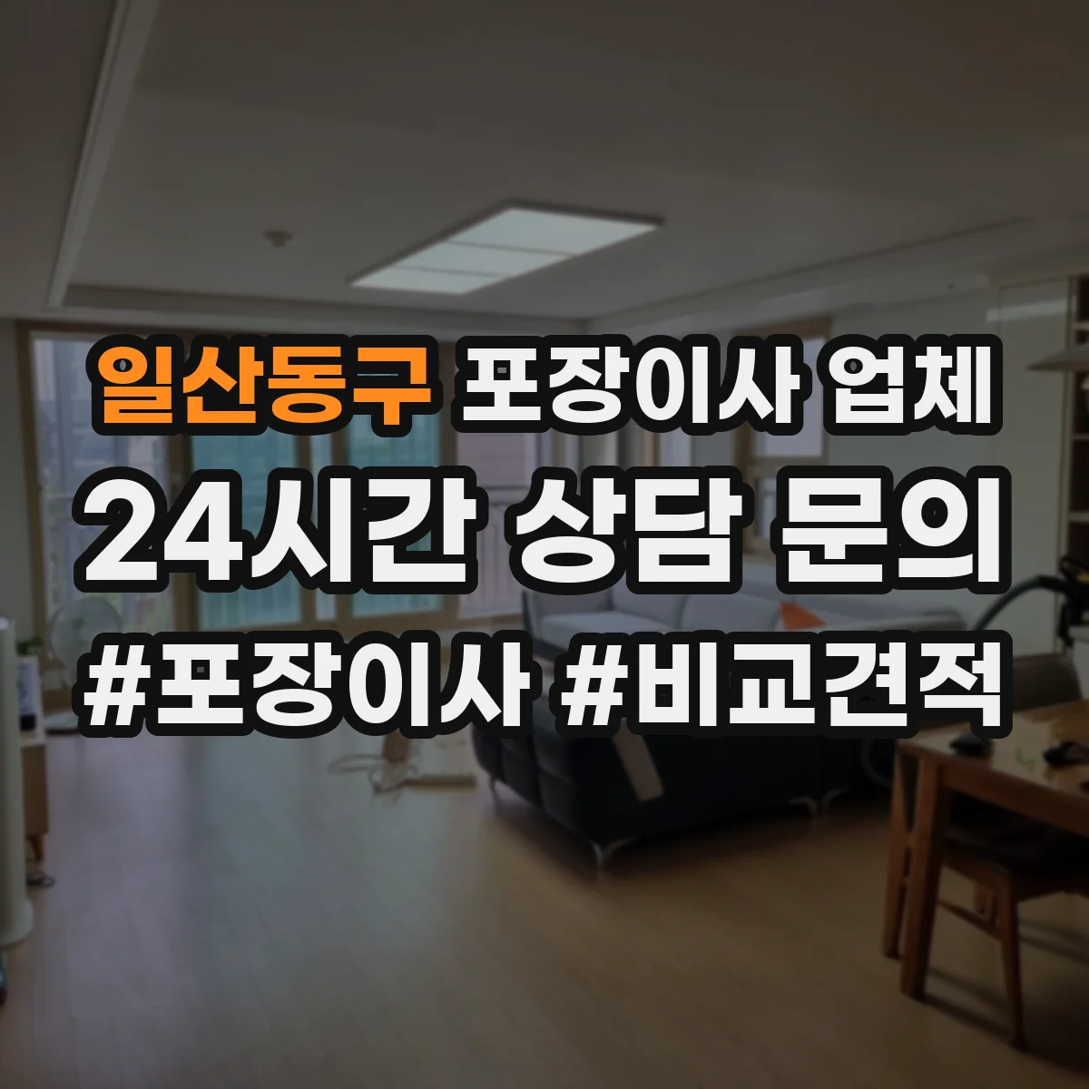 일산동구 포장이사 업체