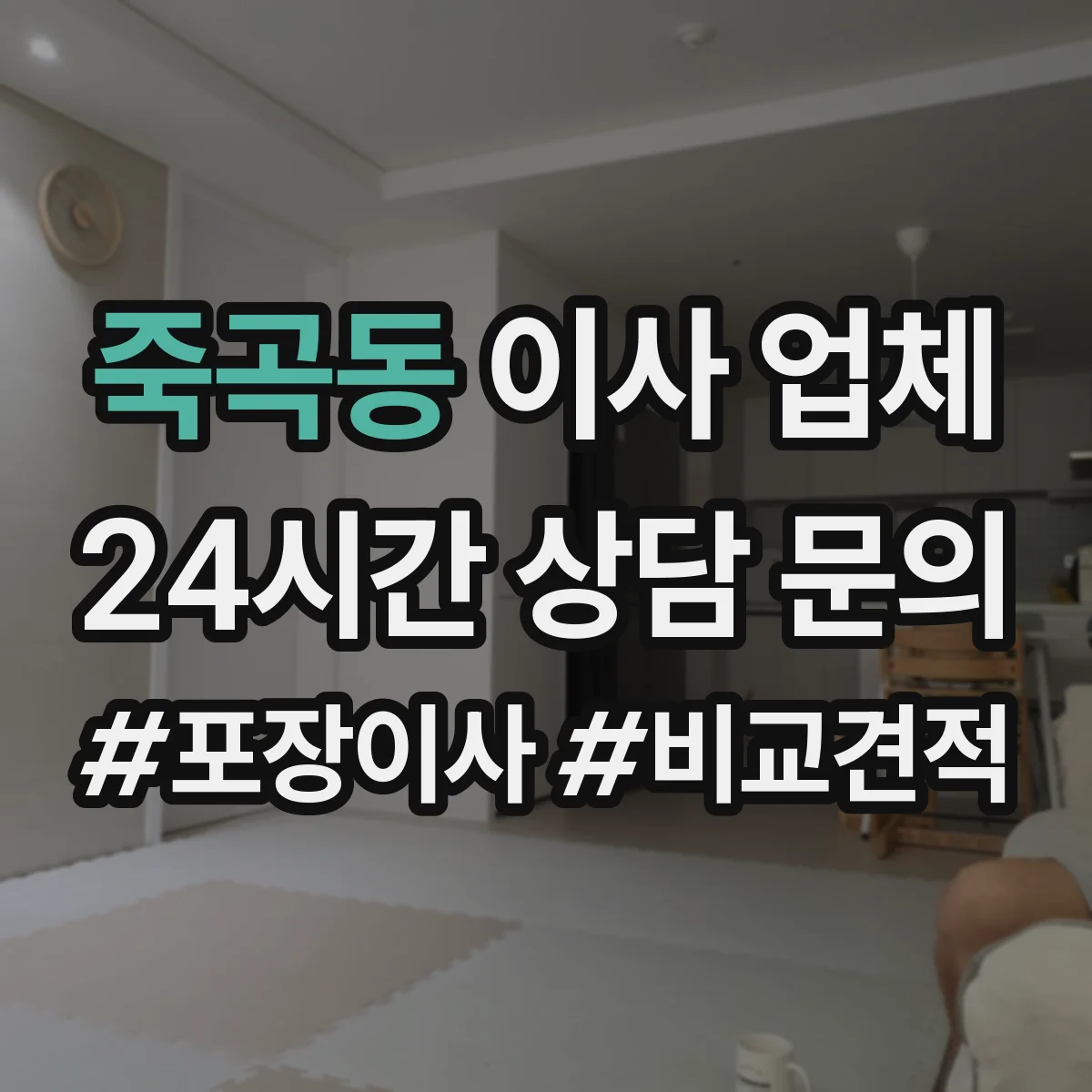 죽곡동 이사 업체
