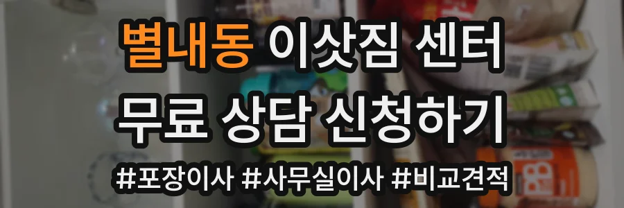 별내동 이삿짐 센터