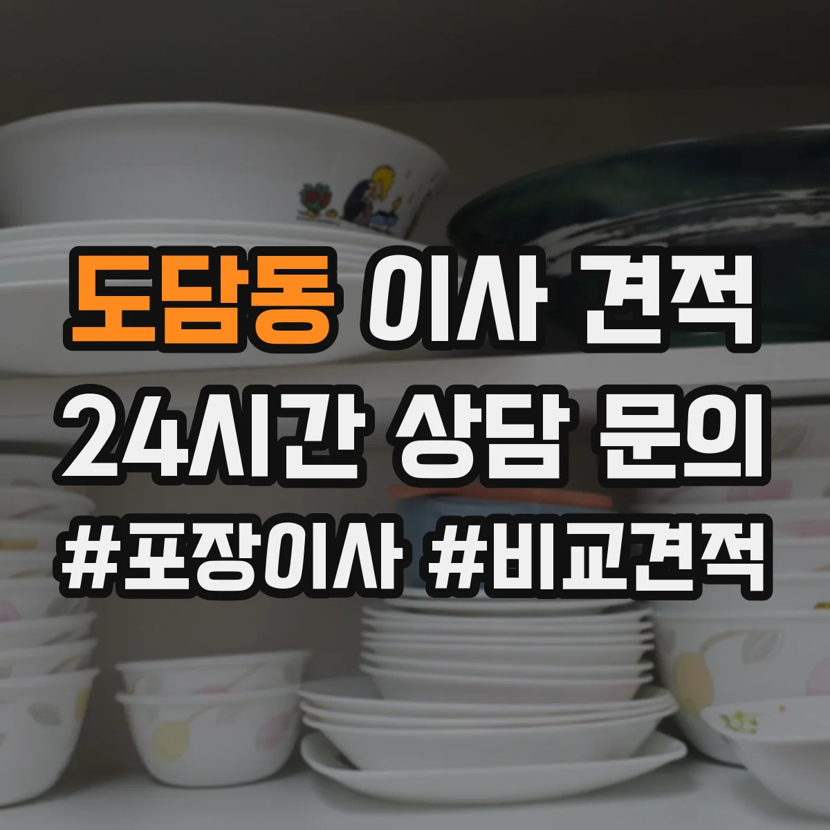 도담동 이사 견적