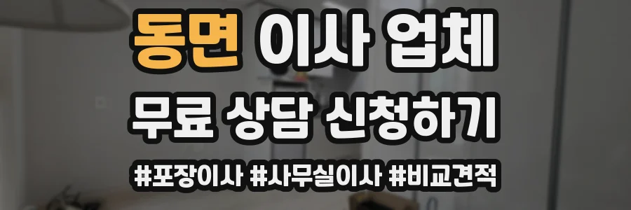 동면 이사 업체