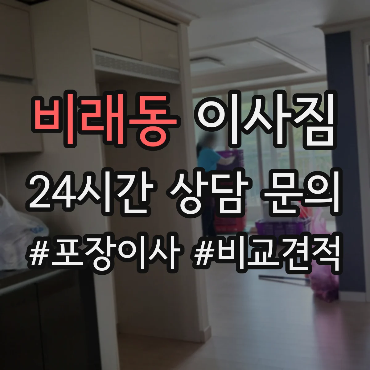 비래동 이사짐