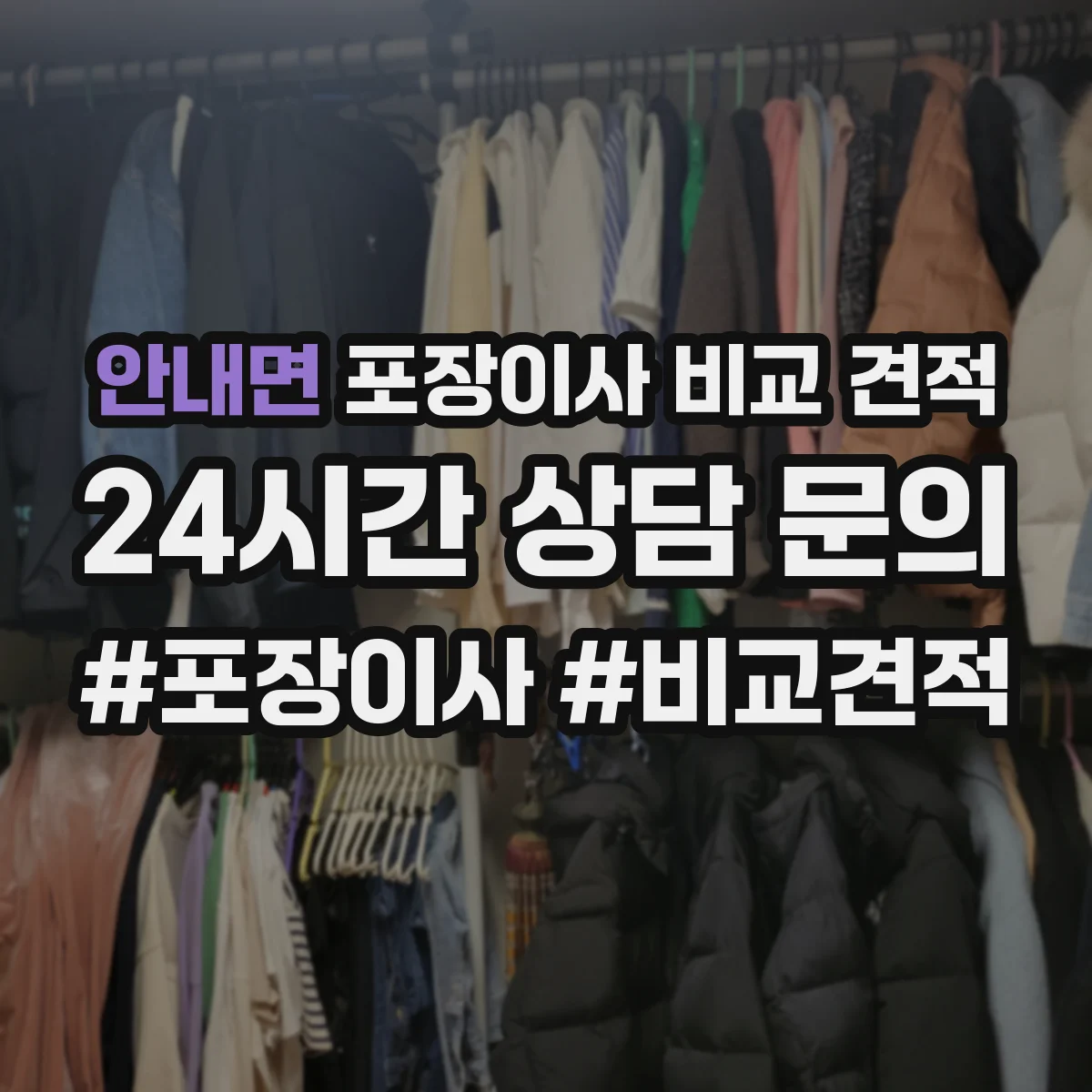 안내면 포장이사 비교 견적