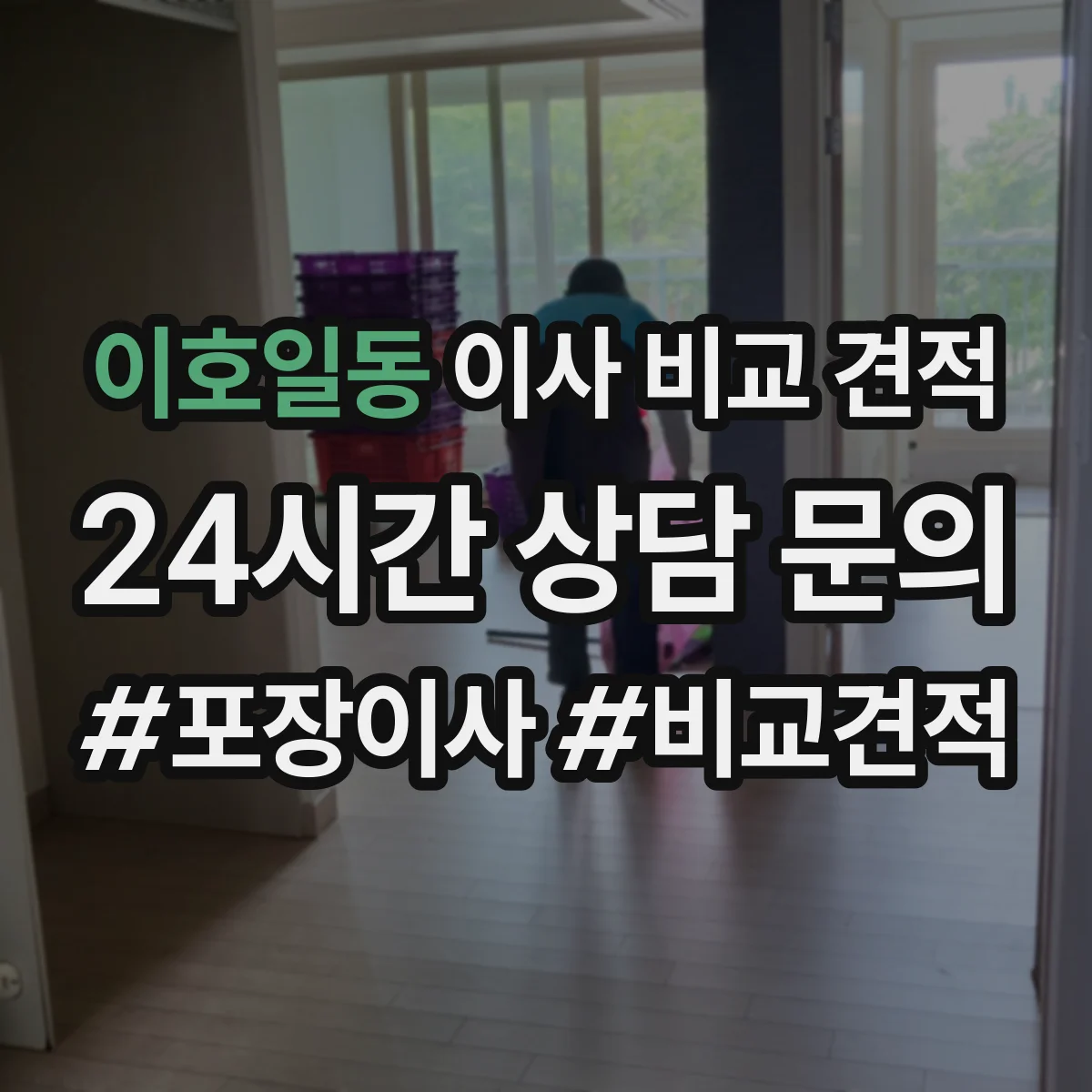 이호일동 이사 비교 견적