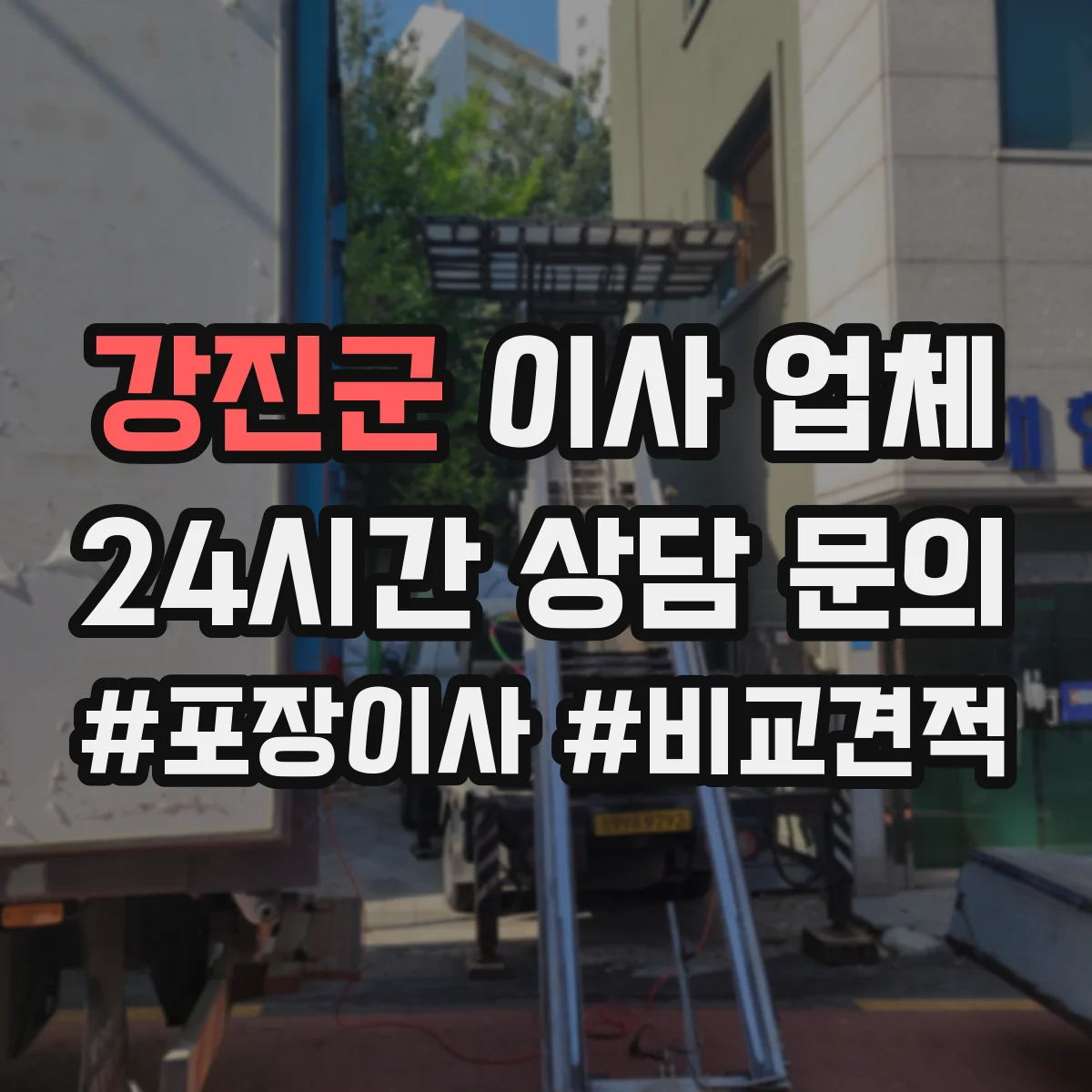 강진군 이사 업체