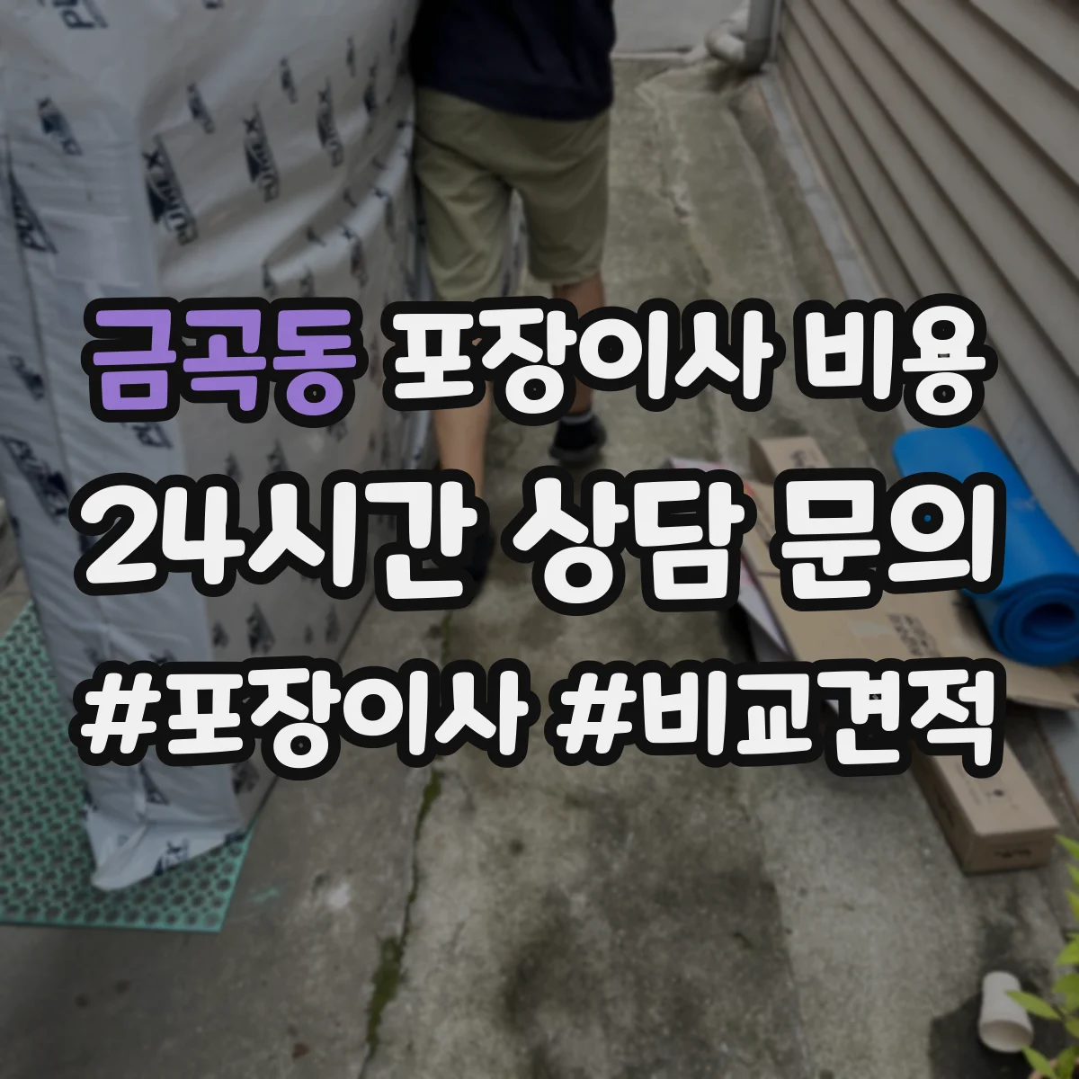 금곡동 포장이사 비용
