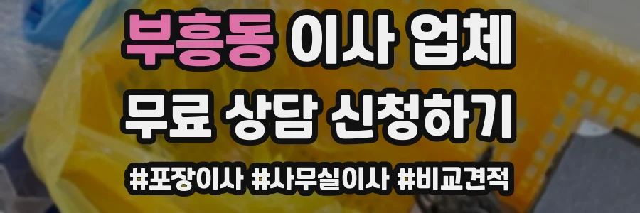 부흥동 이사 업체