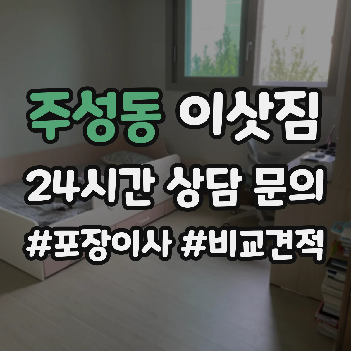 주성동 이삿짐