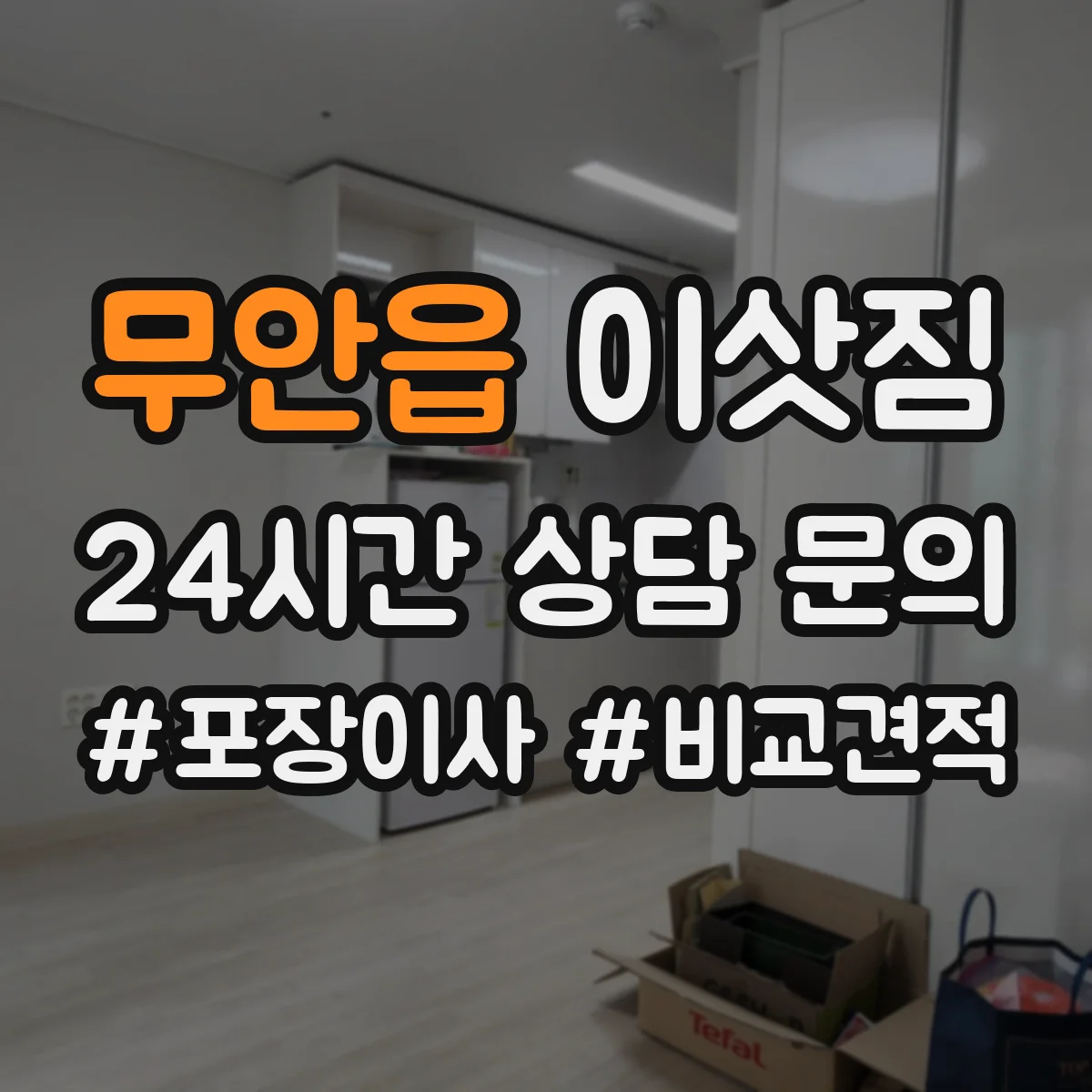 무안읍 이삿짐