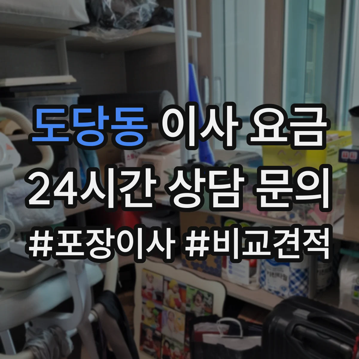 도당동 이사 요금