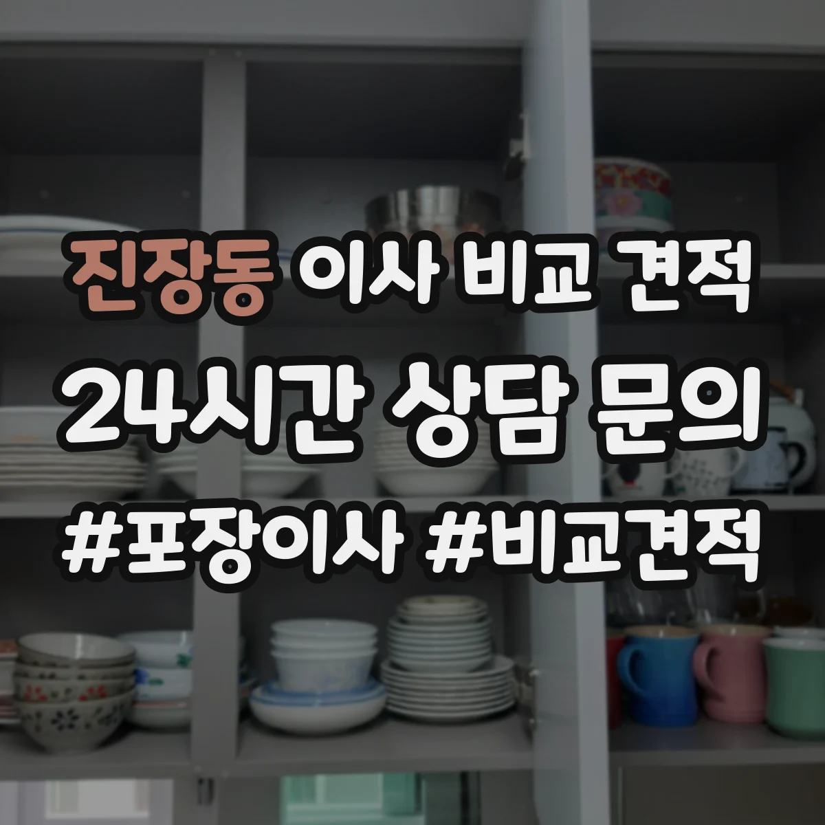 진장동 이사 비교 견적