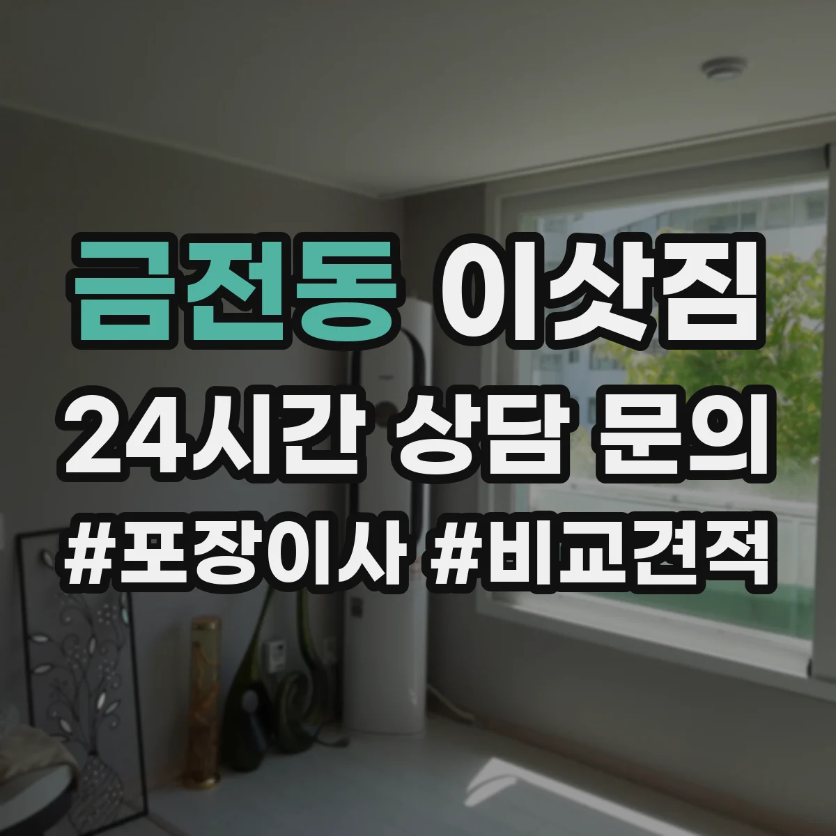 금전동 이삿짐