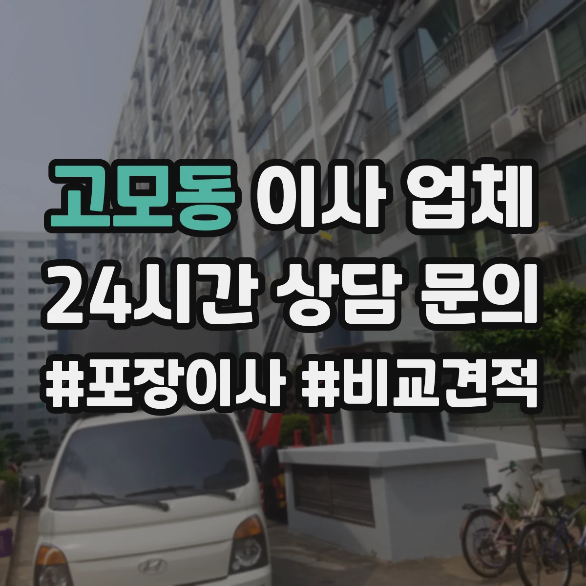 고모동 이사 업체