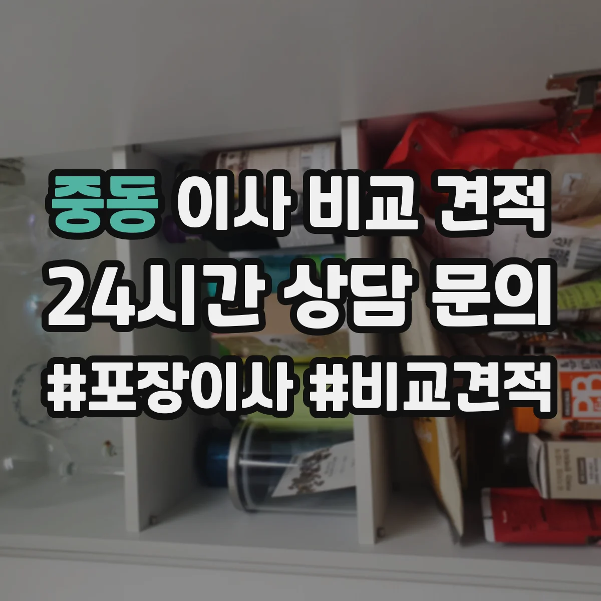 중동 이사 비교 견적