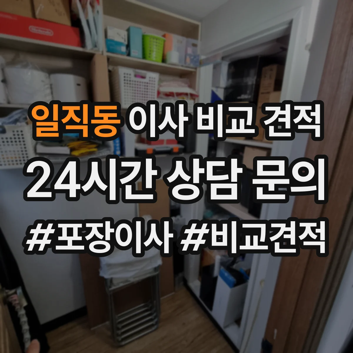 일직동 이사 비교 견적