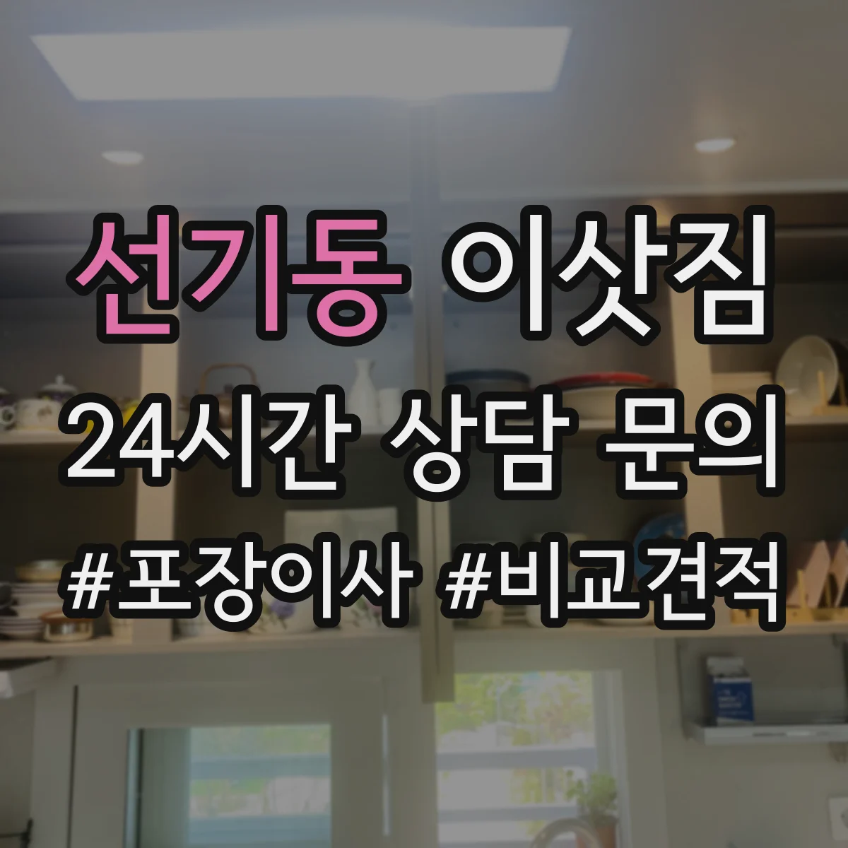 선기동 이삿짐