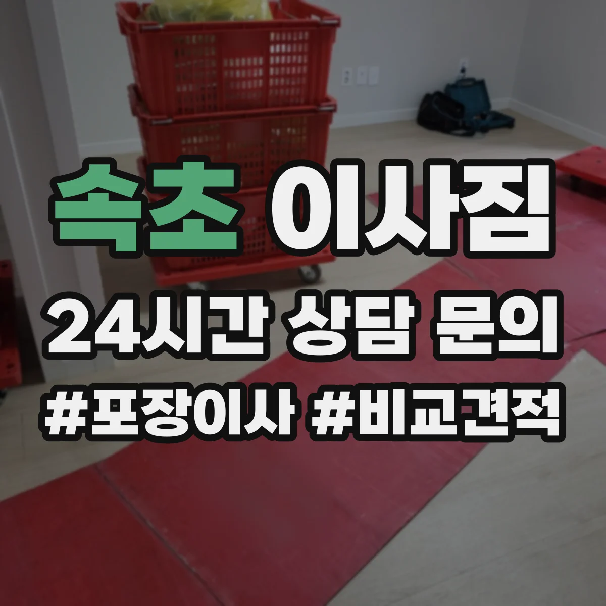 속초 이사짐