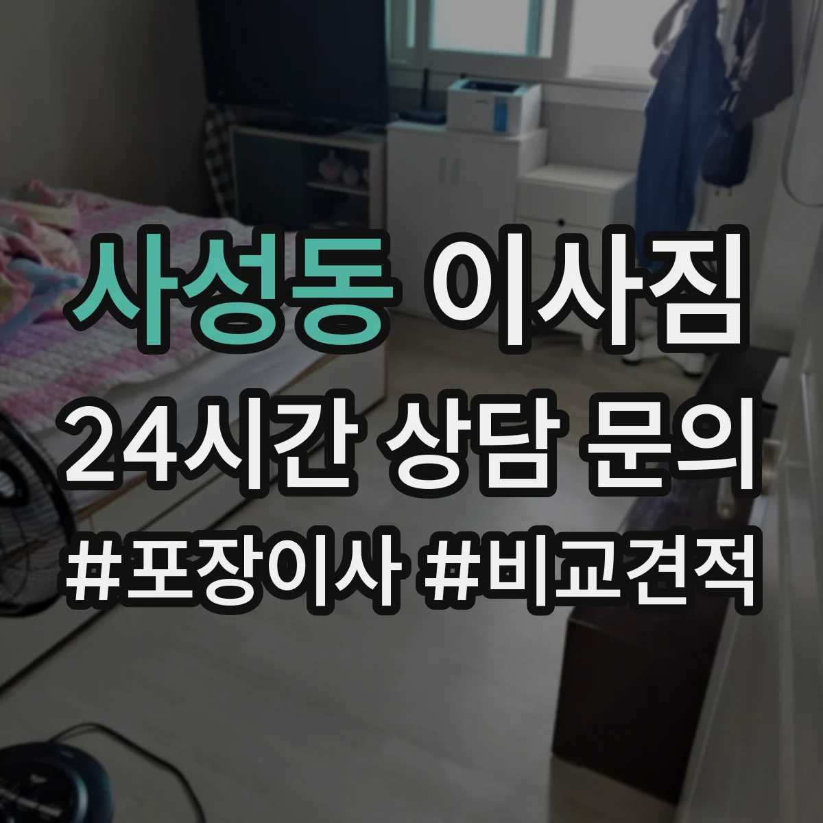 사성동 이사짐