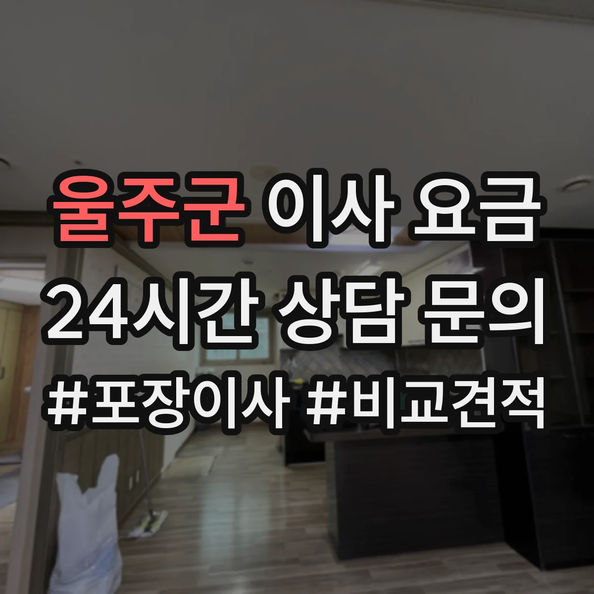 울주군 이사 요금