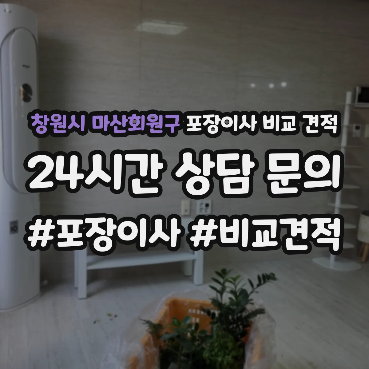 창원시 마산회원구 포장이사 비교 견적
