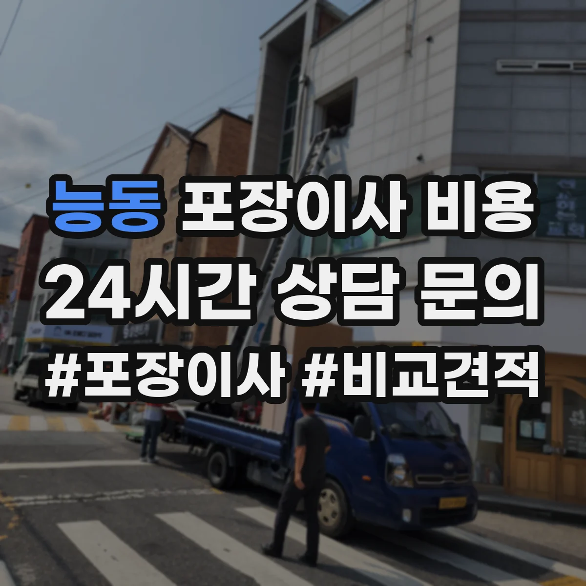 능동 포장이사 비용