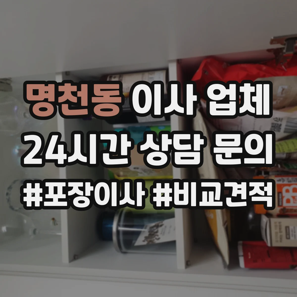 명천동 이사 업체