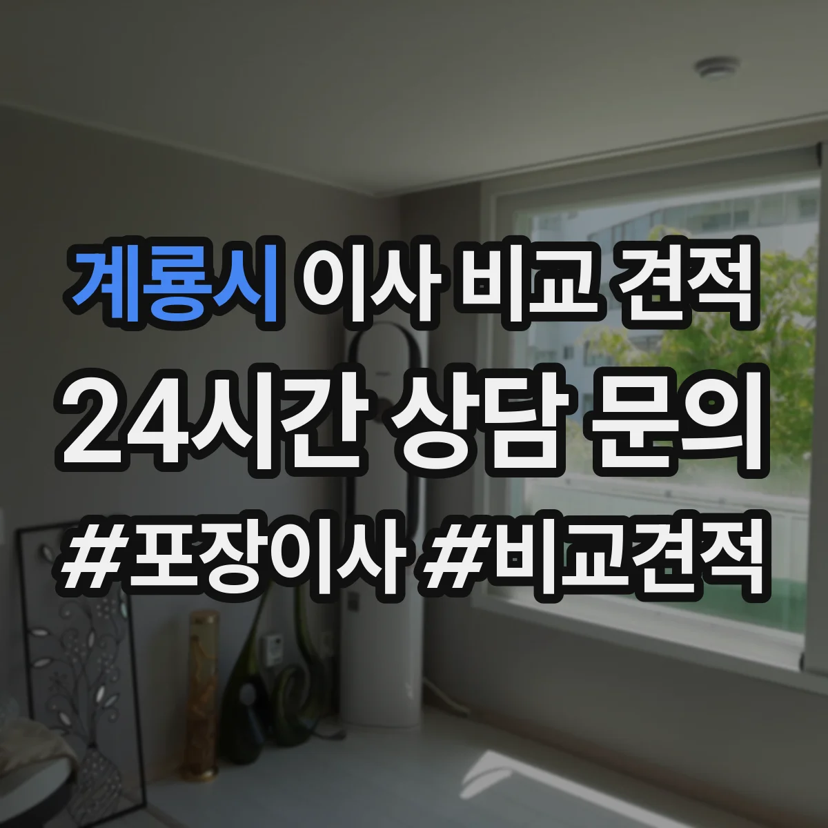 계룡시 이사 비교 견적