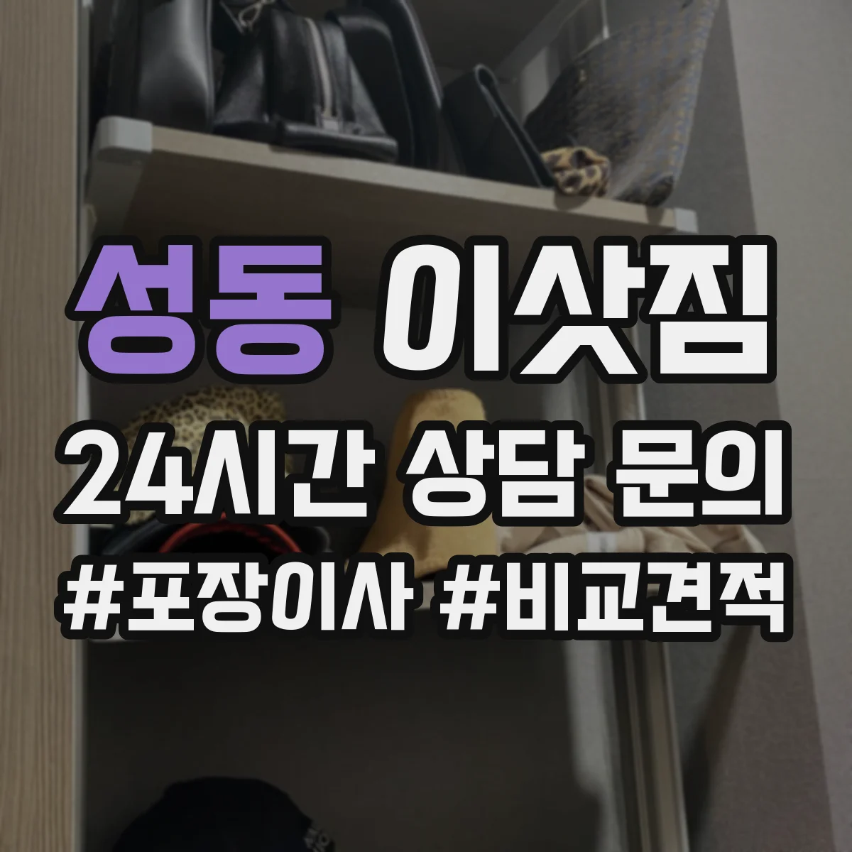 성동 이삿짐