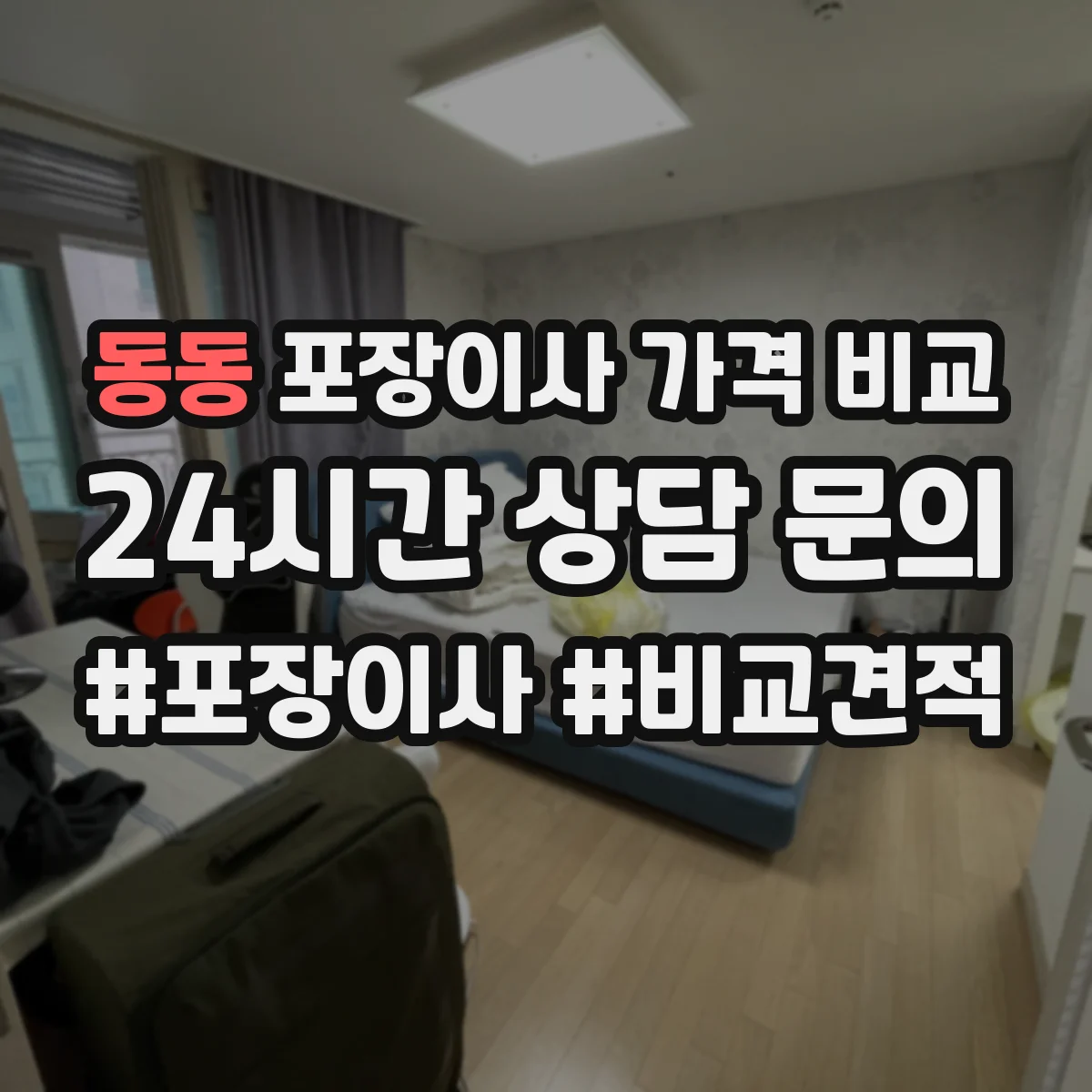 동동 포장이사 가격 비교