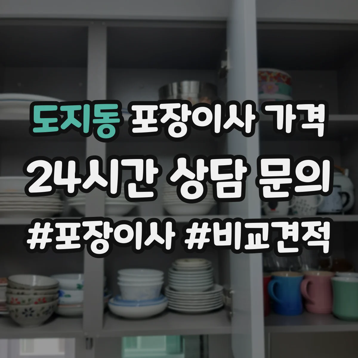 도지동 포장이사 가격
