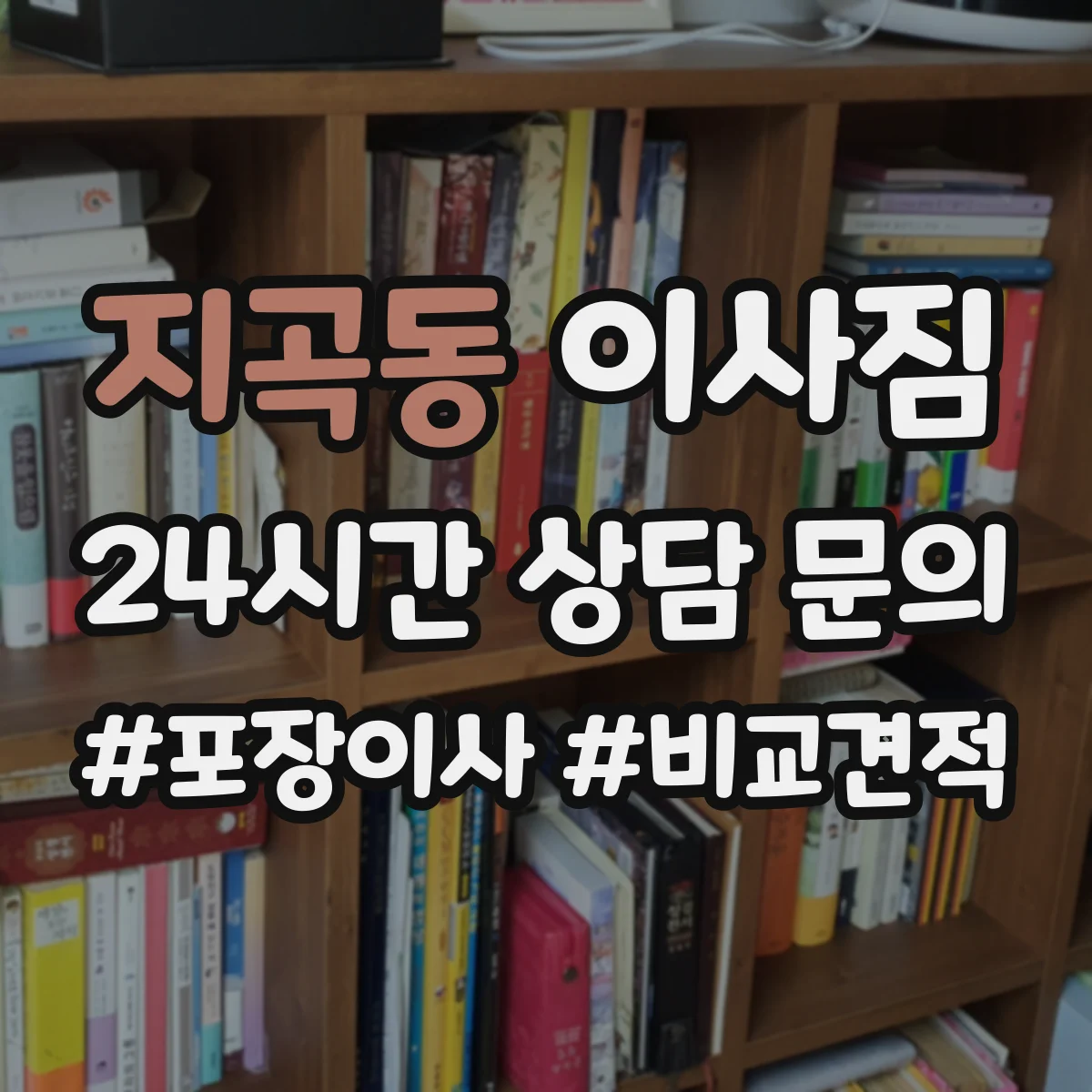 지곡동 이사짐