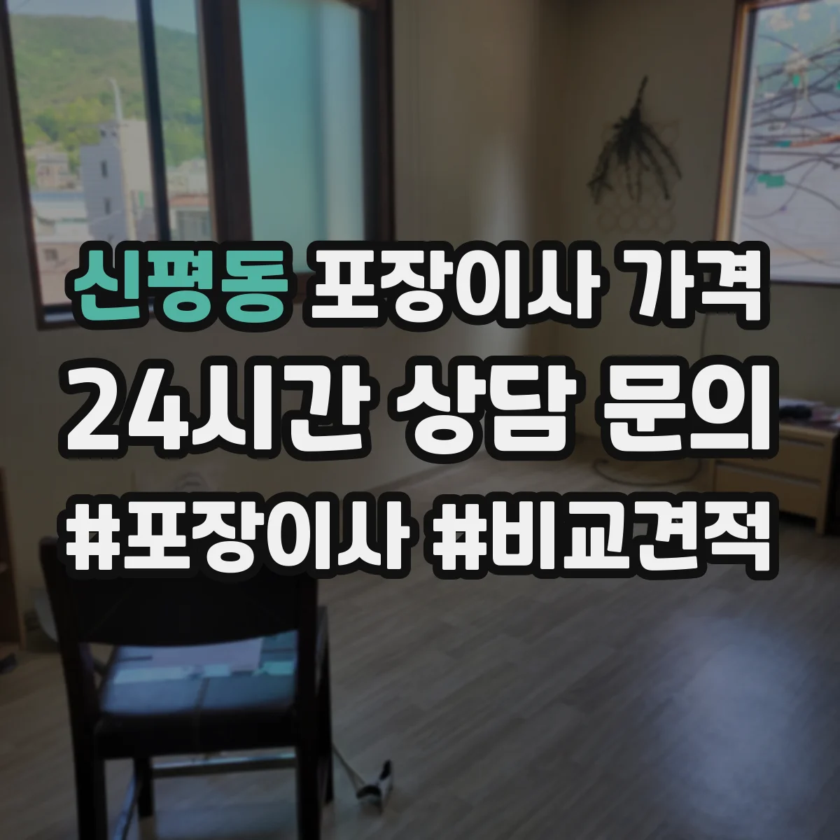 신평동 포장이사 가격