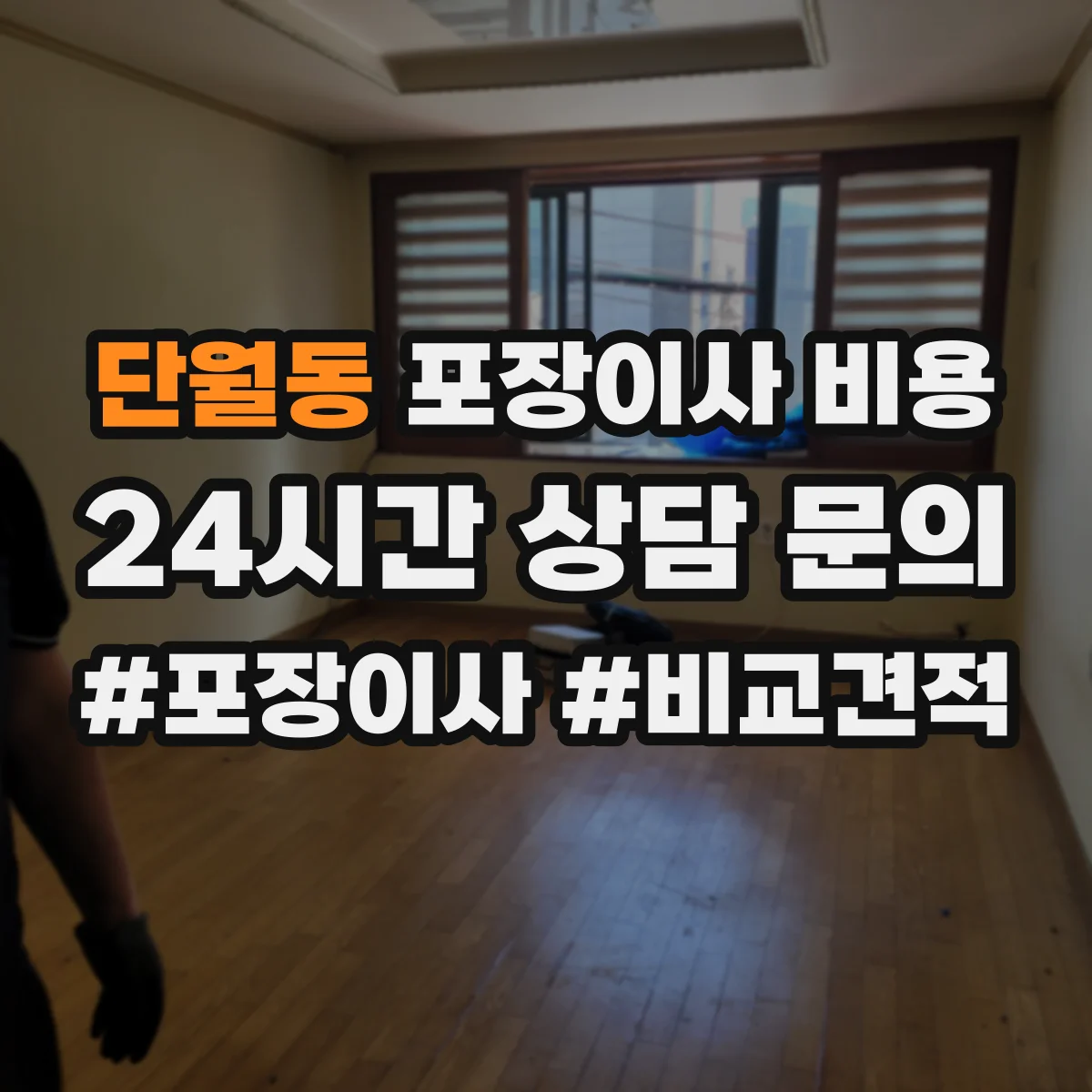 단월동 포장이사 비용