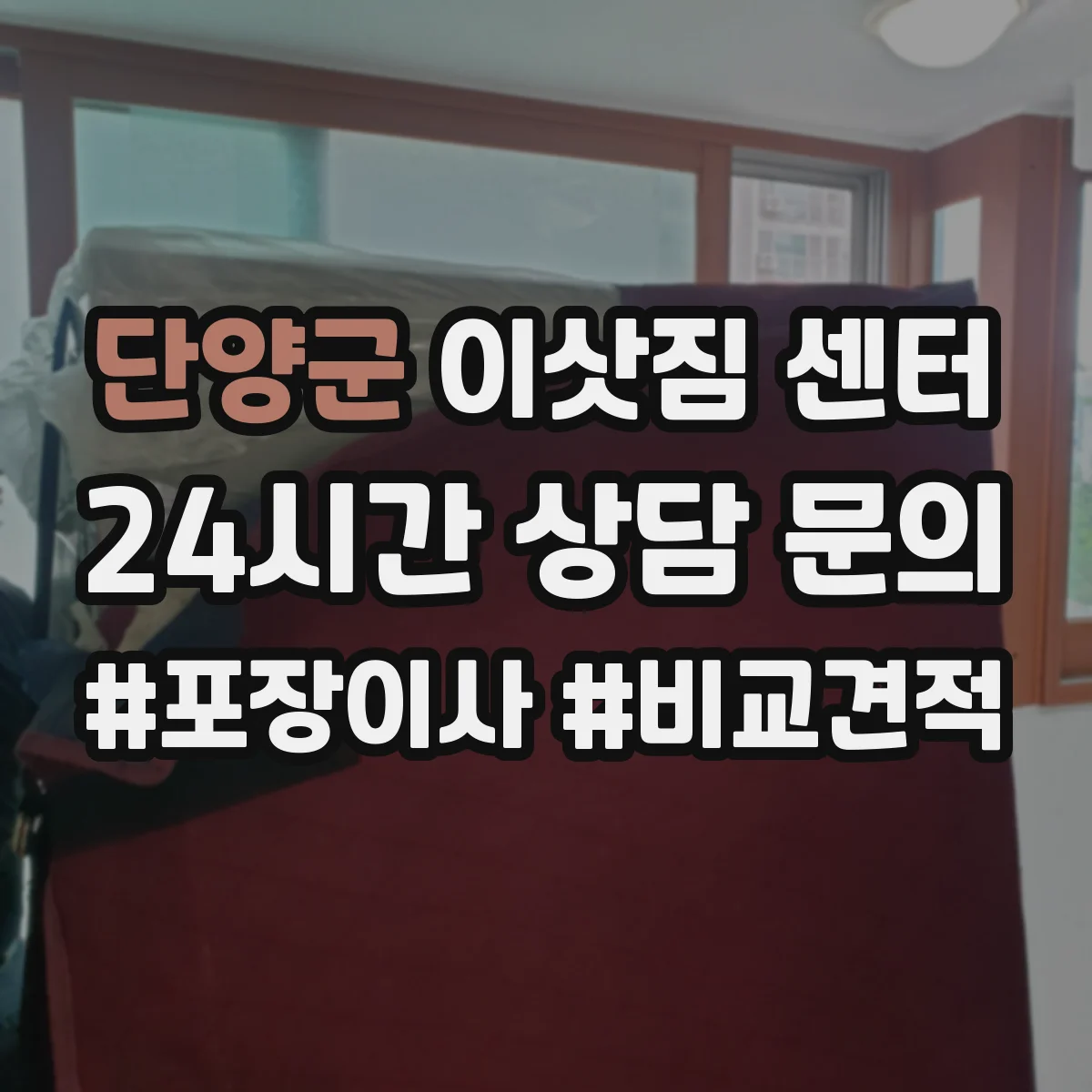 단양군 이삿짐 센터