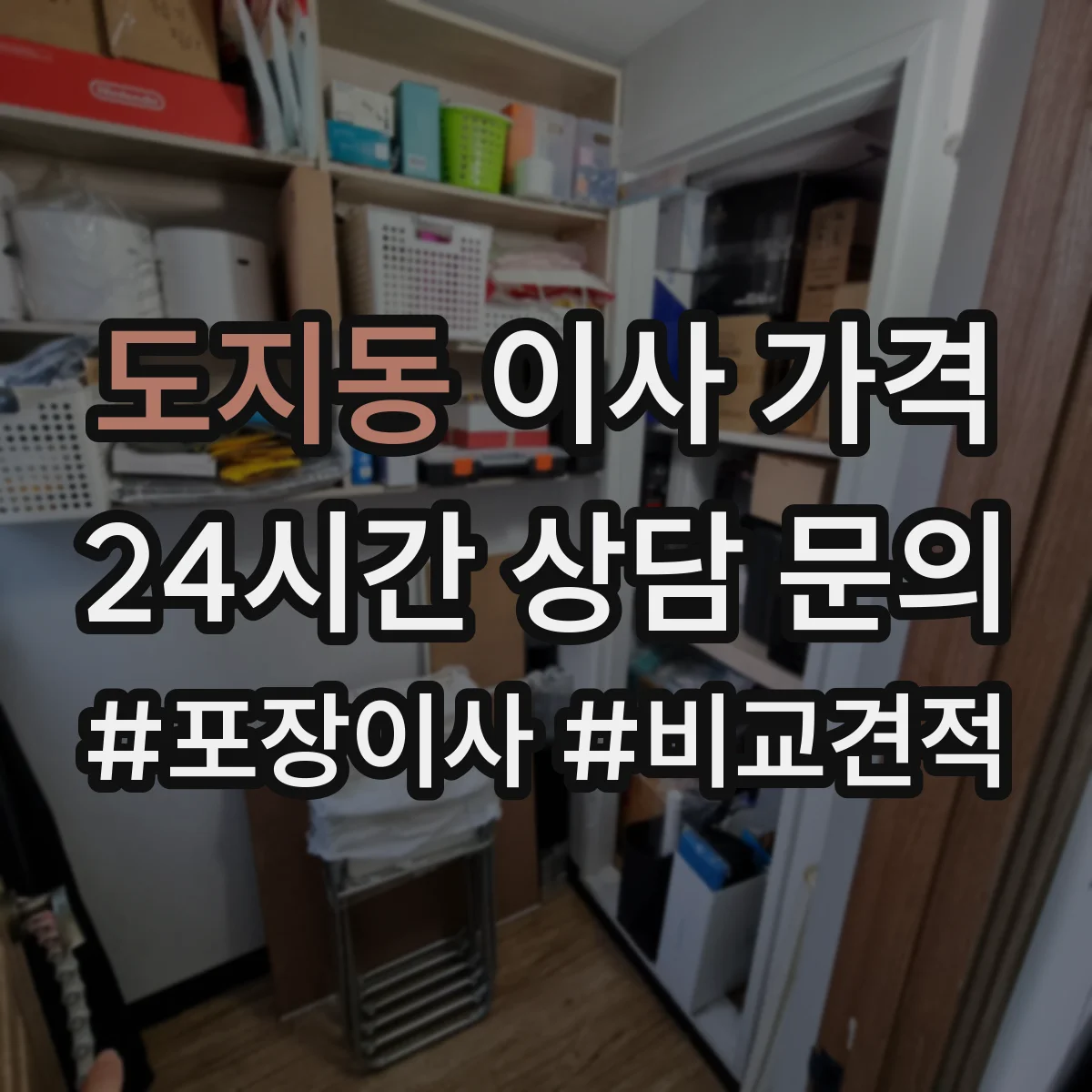 도지동 이사 가격