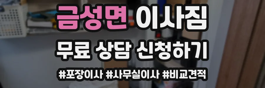 금성면 이사짐