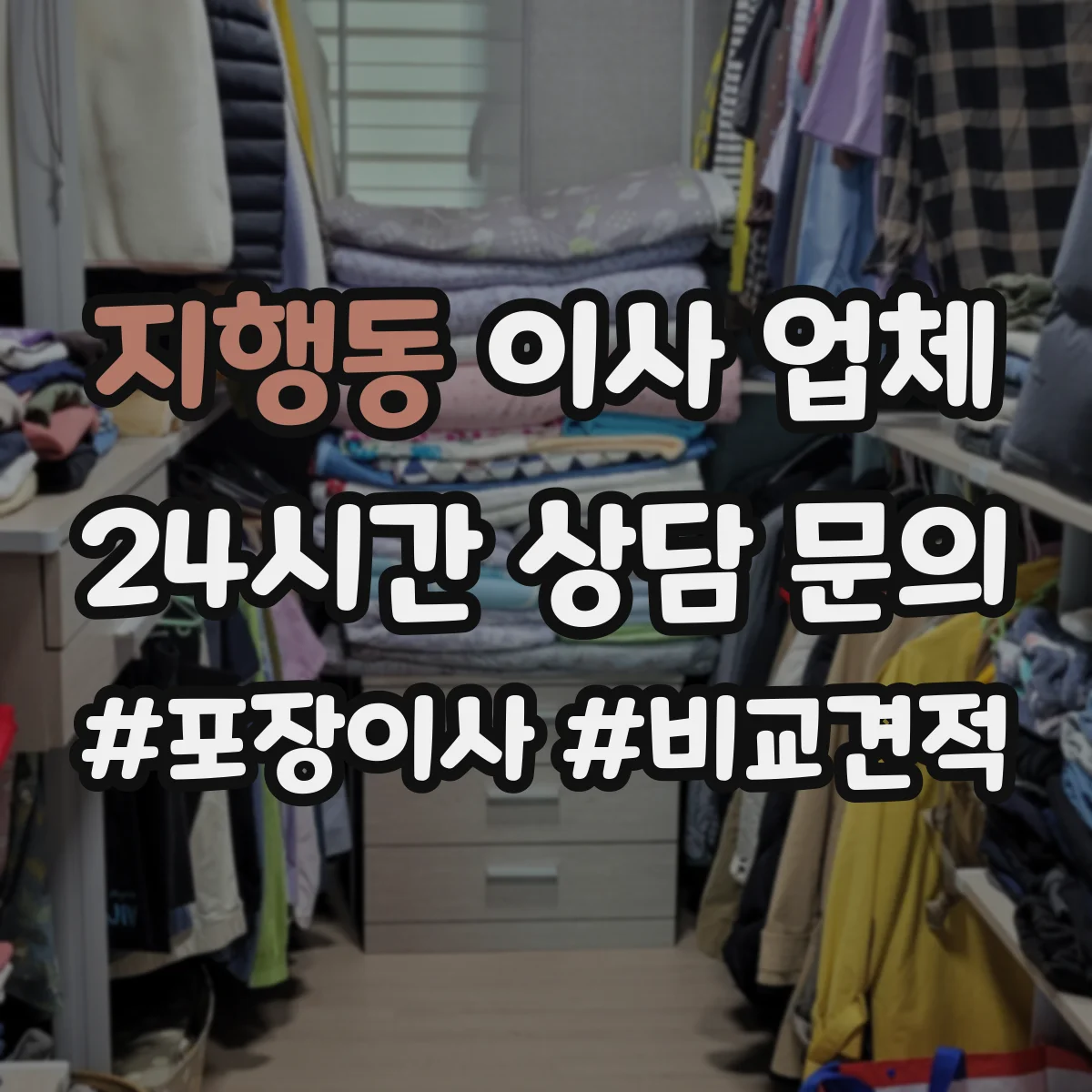 지행동 이사 업체