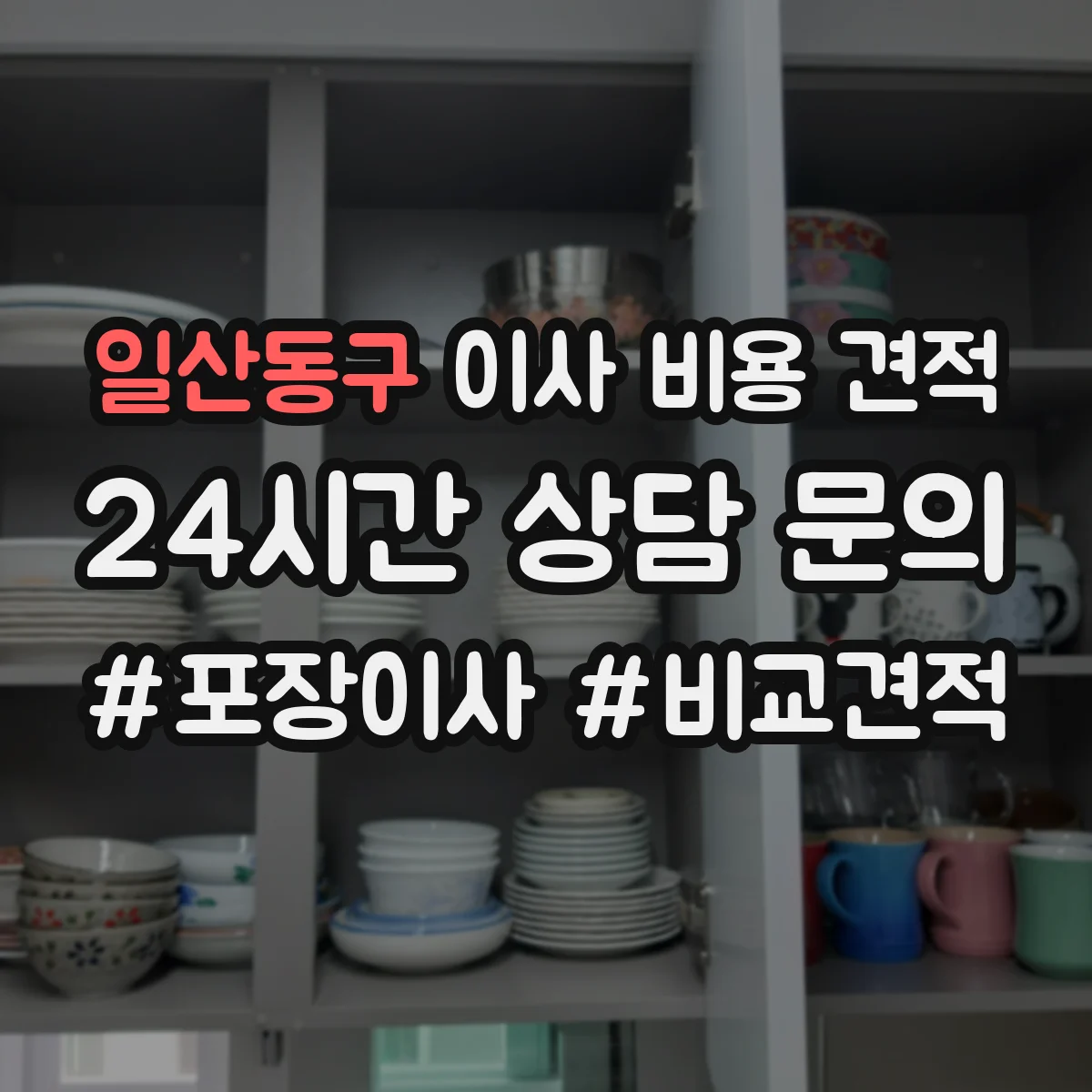 일산동구 이사 비용 견적