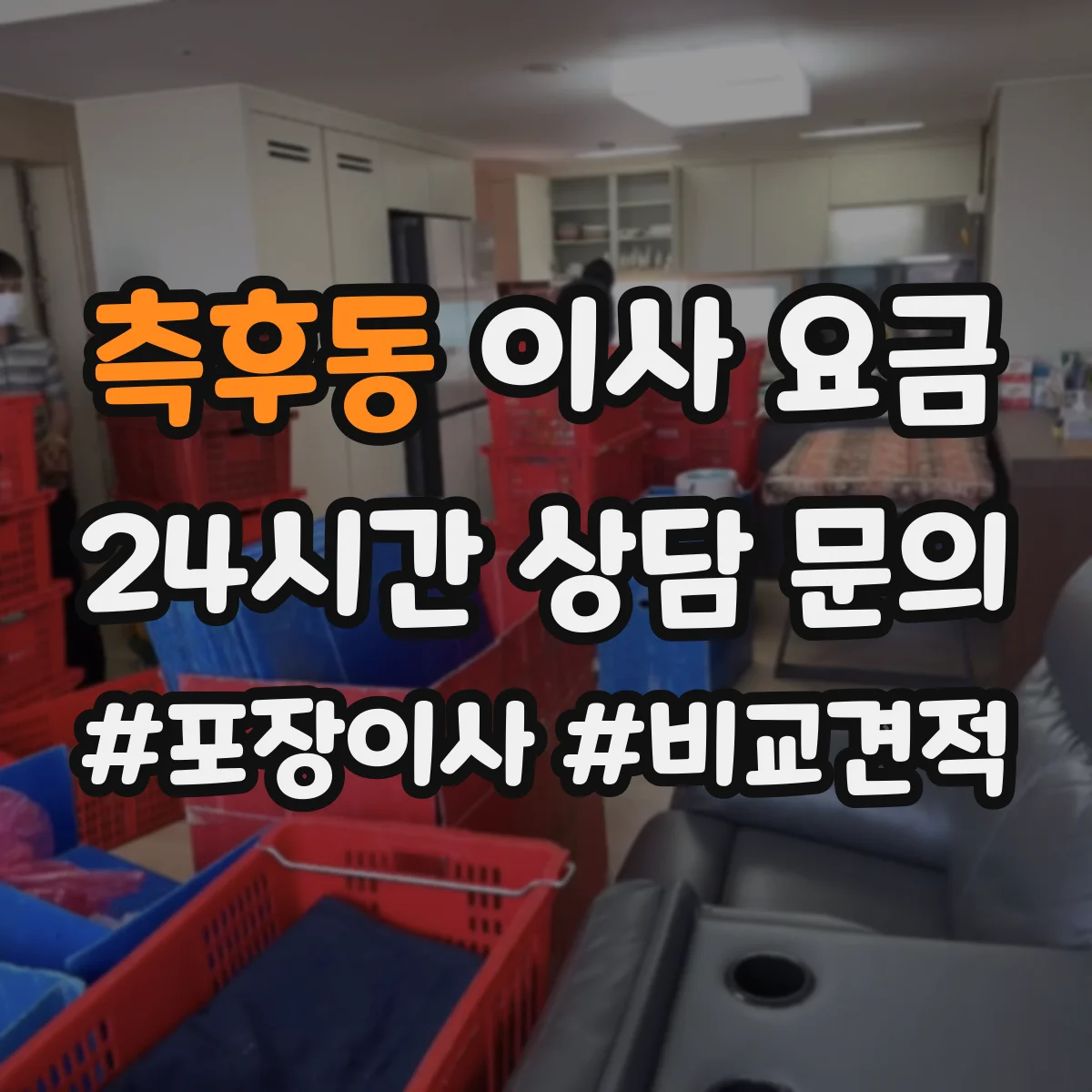 측후동 이사 요금