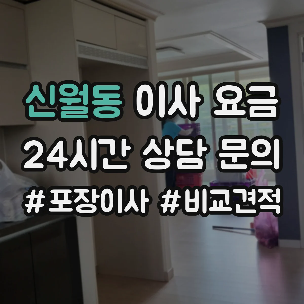 신월동 이사 요금