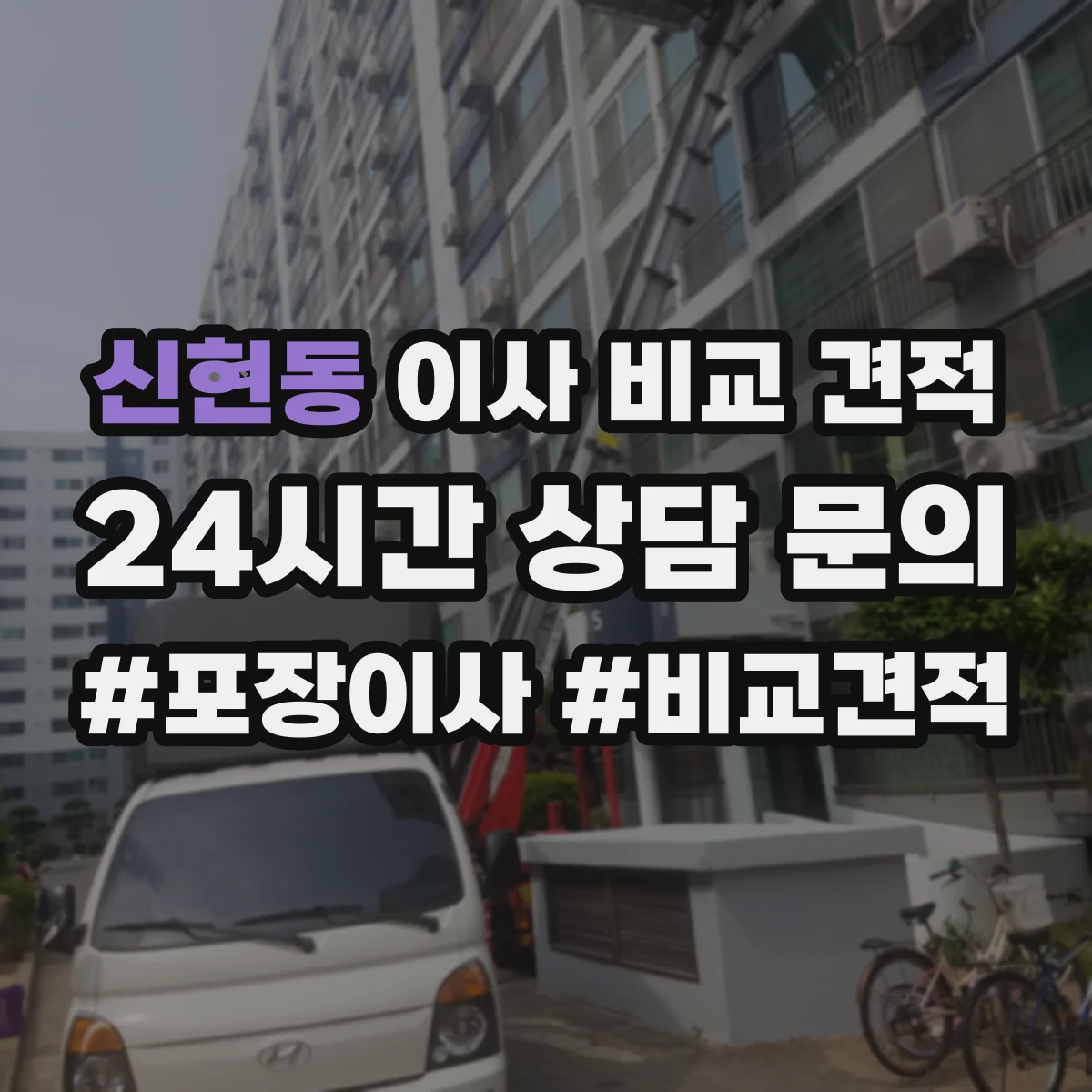 신현동 이사 비교 견적