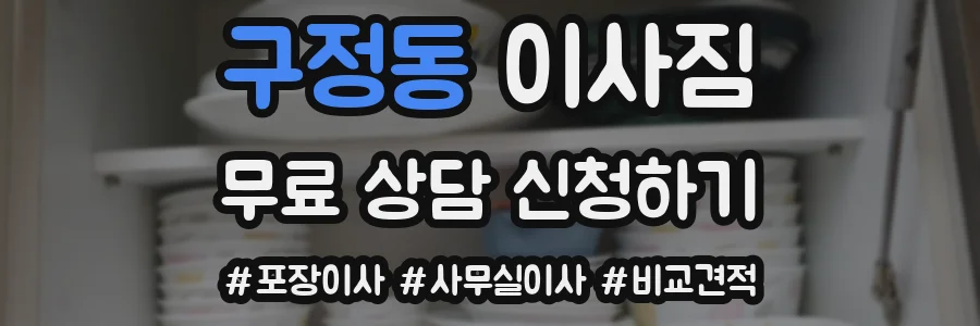 구정동 이사짐