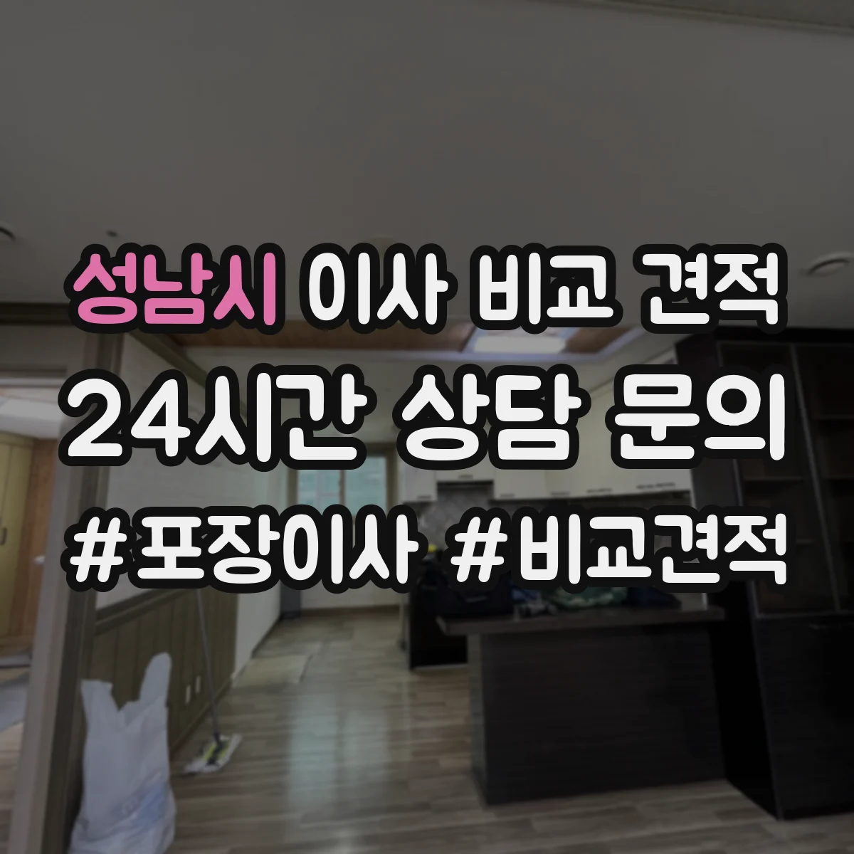 성남시 이사 비교 견적
