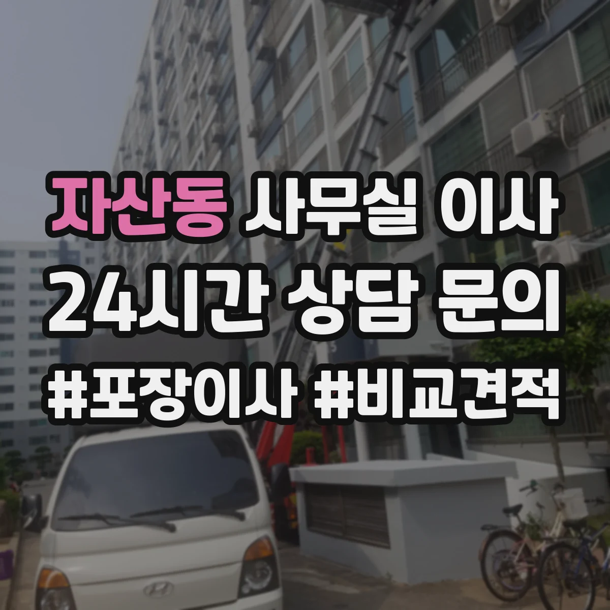 자산동 사무실 이사